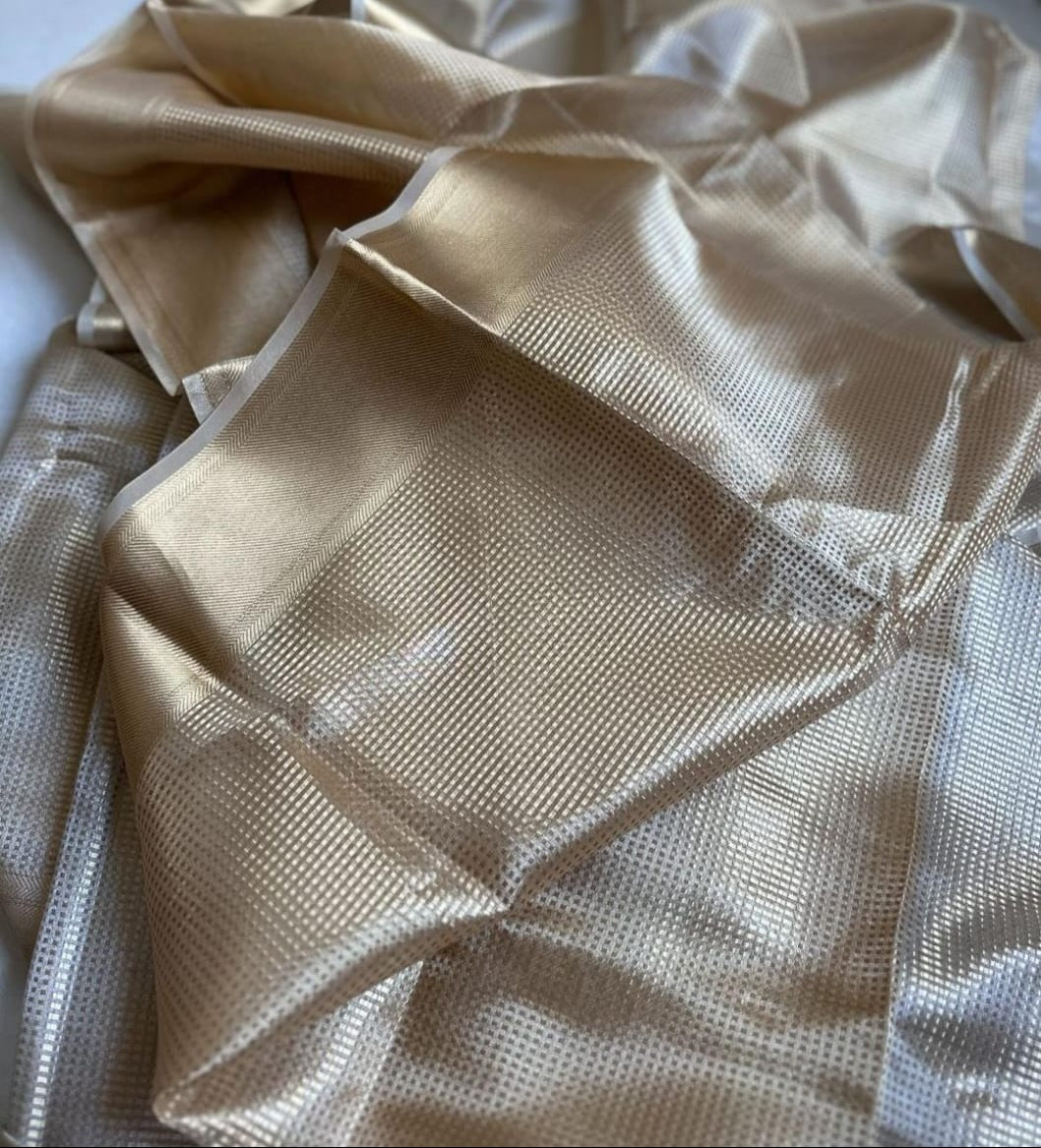 Banarasi Semi Tissue Silk Saree - BSTSG01