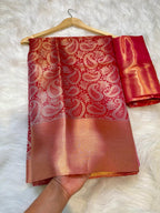 Banarasi Soft Tissue Silk Saree with Digital Print - BSTPDP1