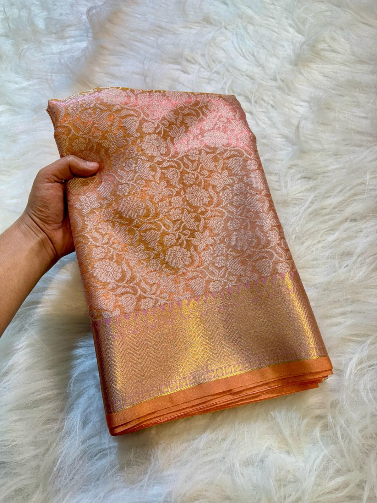 Banarasi Soft Katan Tissue Silk Saree – BSKTSP1