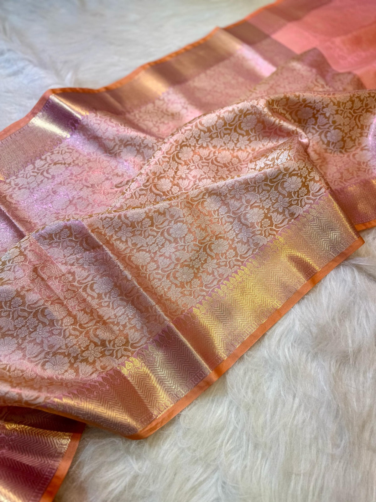 Banarasi Soft Katan Tissue Silk Saree – BSKTSP1