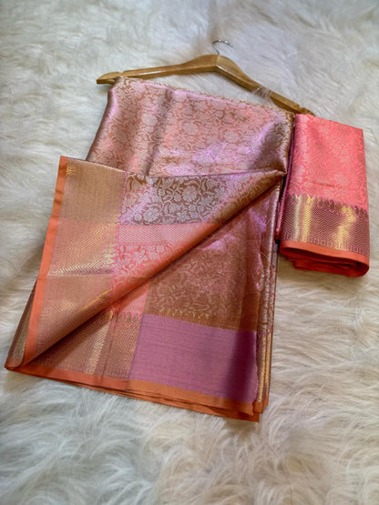 Banarasi Soft Katan Tissue Silk Saree – BSKTSP1