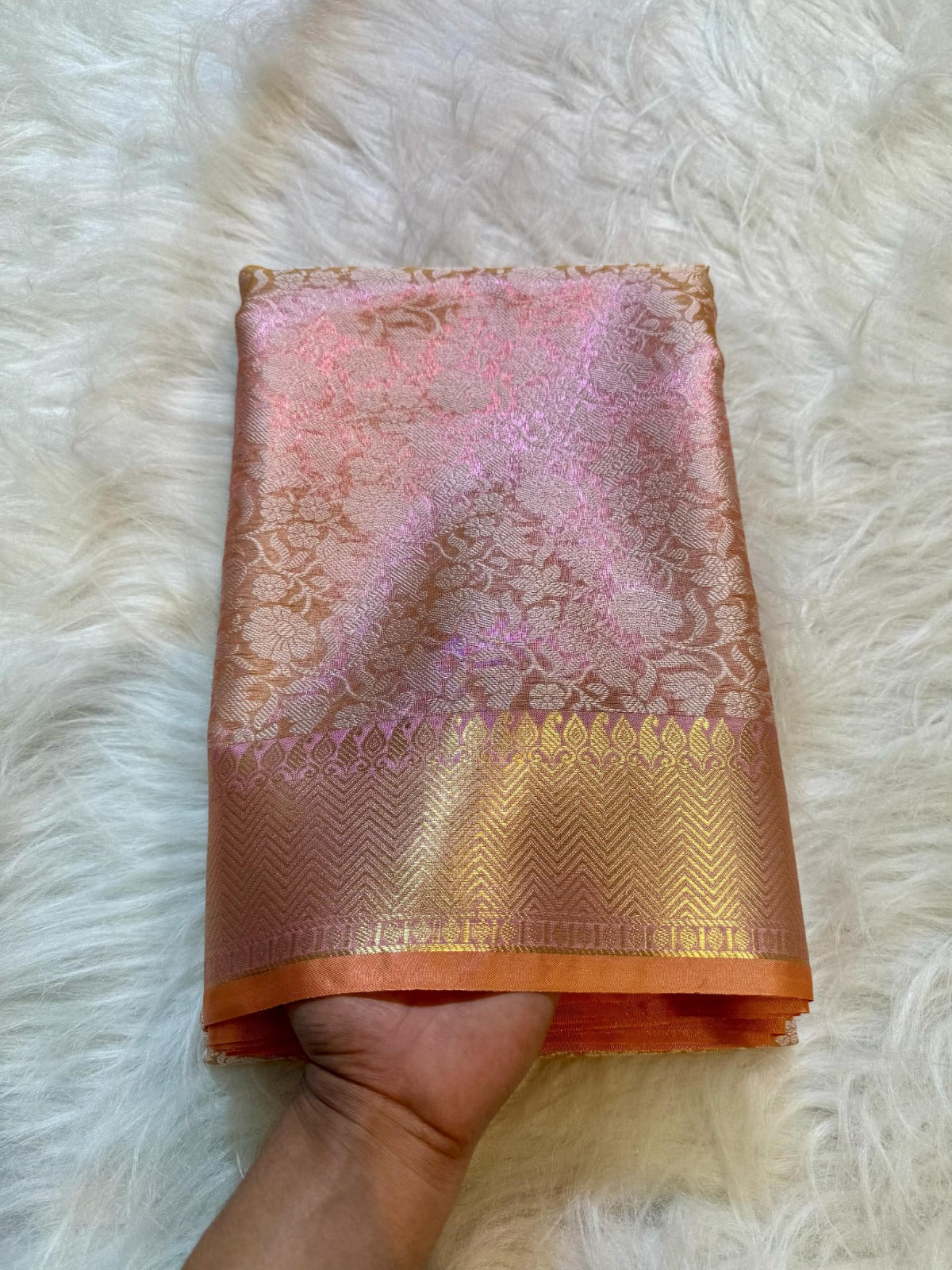 Banarasi Soft Katan Tissue Silk Saree – BSKTSP1
