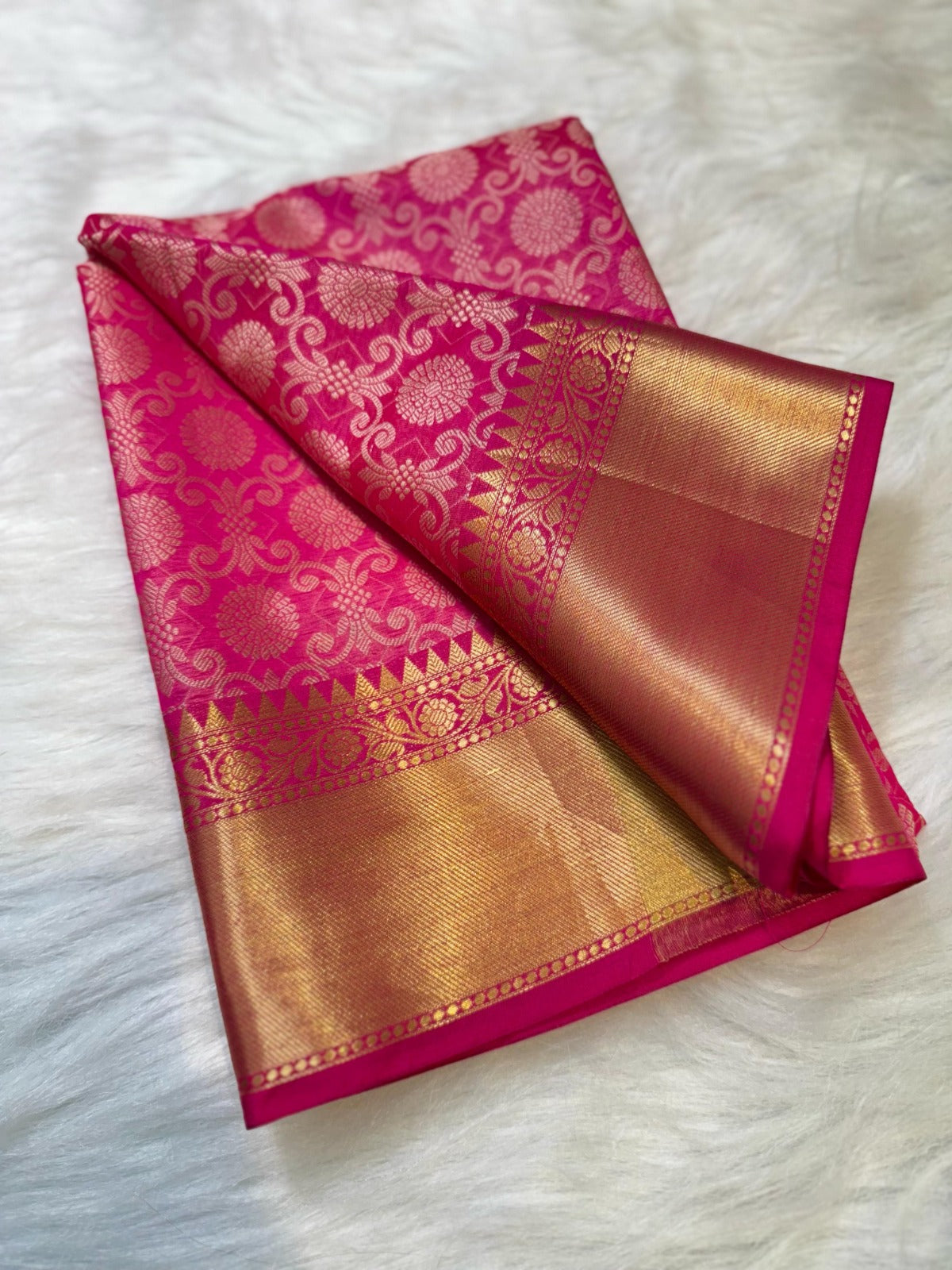 Banarasi Soft Katan Silk Saree - BSKOP01