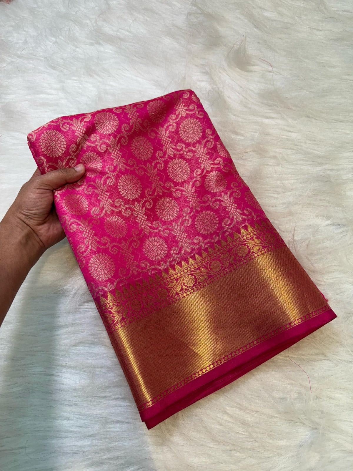 Banarasi Soft Katan Silk Saree - BSKOP01
