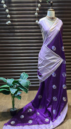 Banarasi Semi Dupion Warm Silk Saree - BSDWSP1