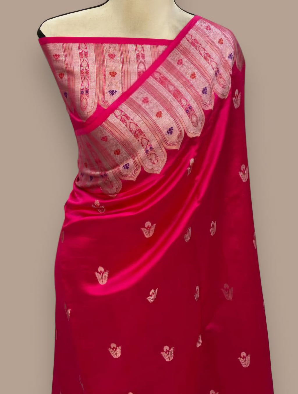 Banarasi Warm Silk Saree with Designer Buti - ABWS005