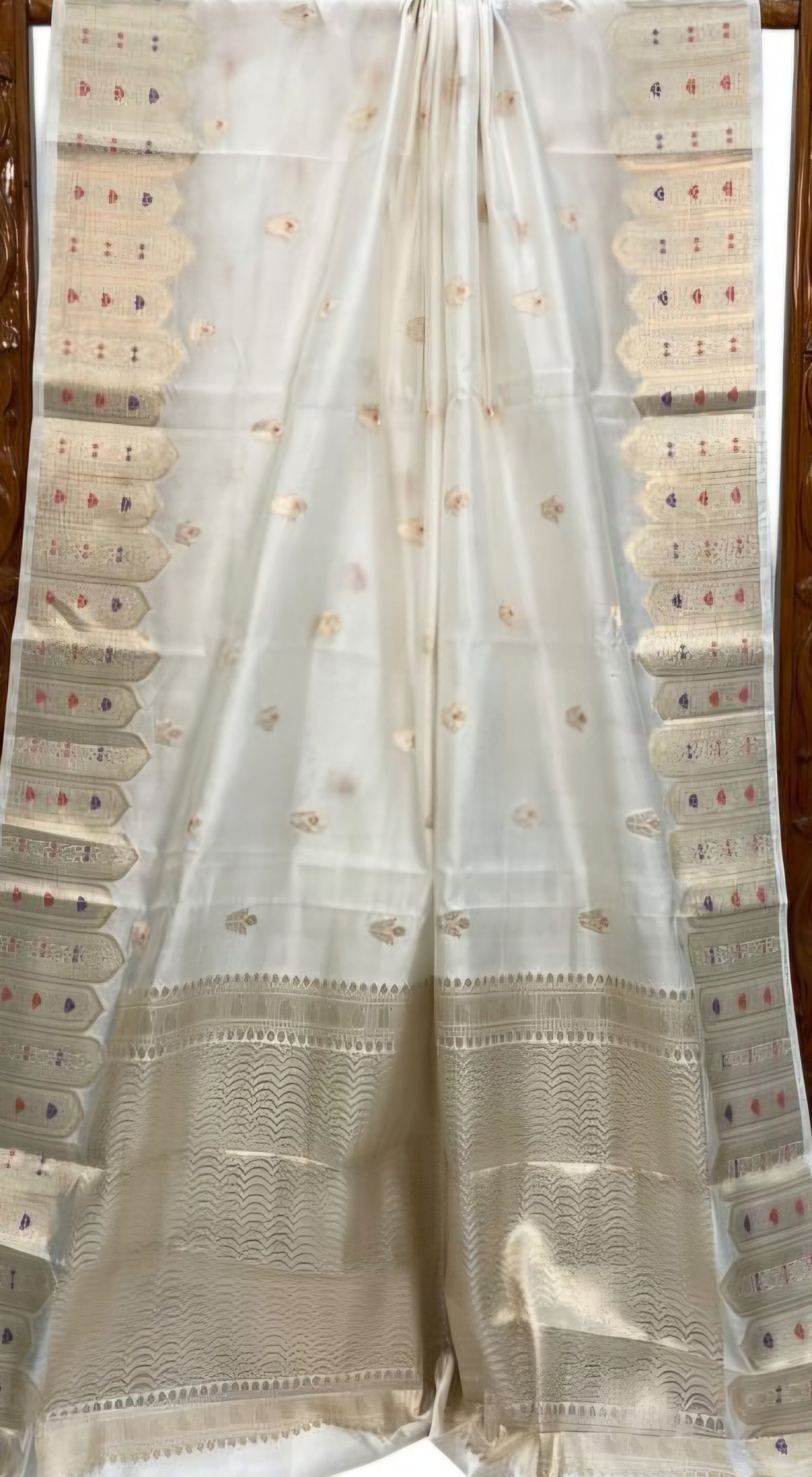 Banarasi Warm Silk Saree with Designer Buti - ABWS002