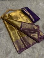 Banarasi Soft Tissue Silk Saree - BSTZWM1