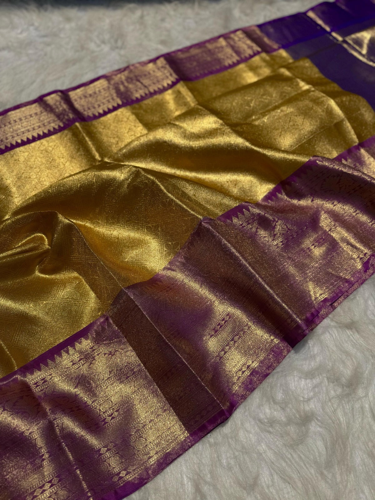 Banarasi Soft Tissue Silk Saree - BSTZWM1
