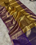 Banarasi Soft Tissue Silk Saree - BSTZWM1