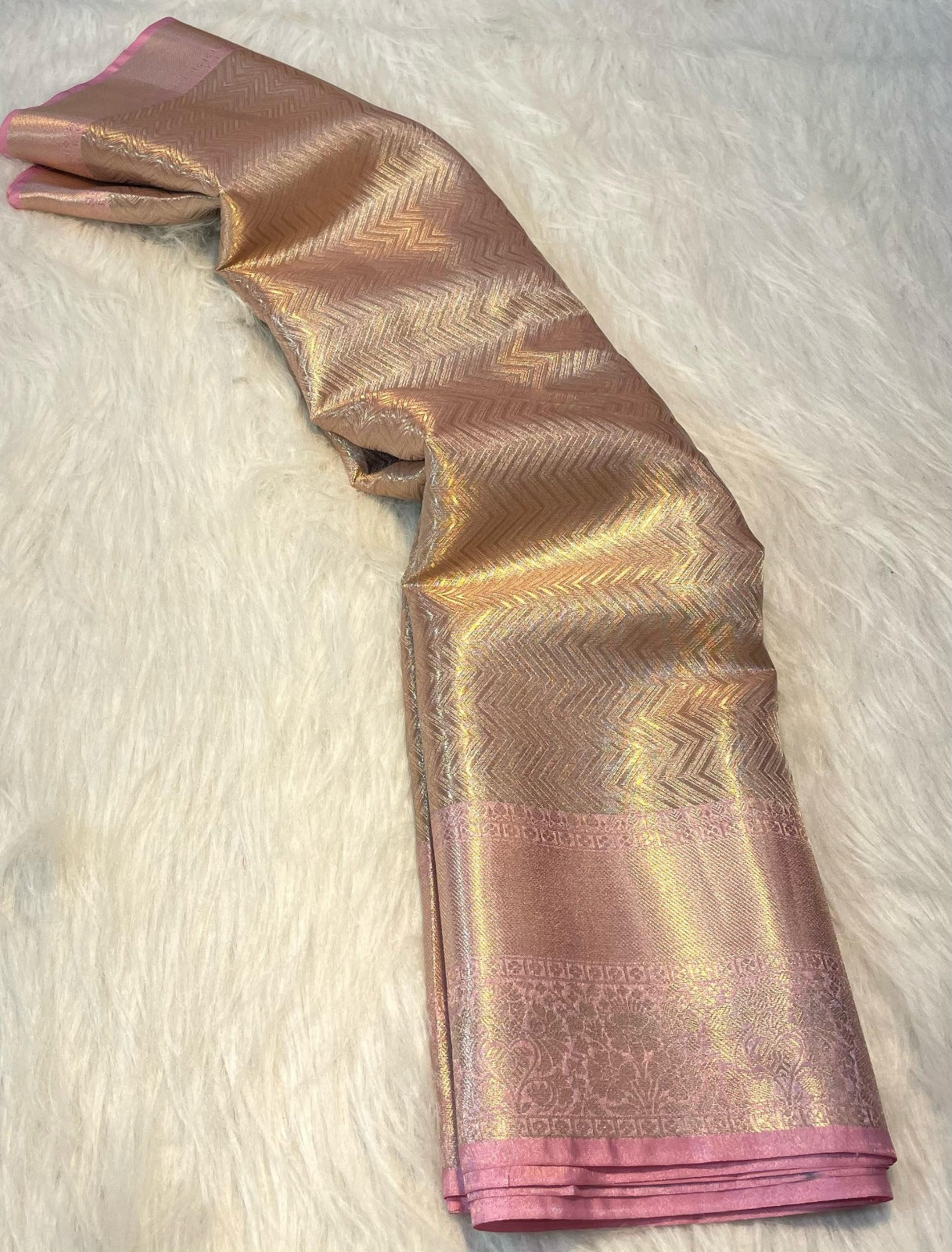 Banarasi Soft Tissue Silk Saree - BSTGZP1