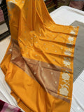 Banarasi Silk Double Dupion Saree - BSDDY08