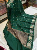 Banarasi Silk Double Dupion Saree - BSDDG07