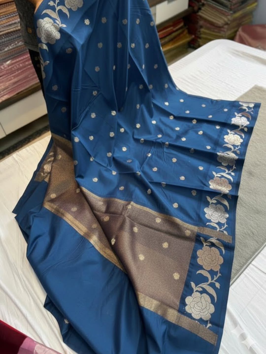 Banarasi Silk Double Dupion Saree - BSDDNB3