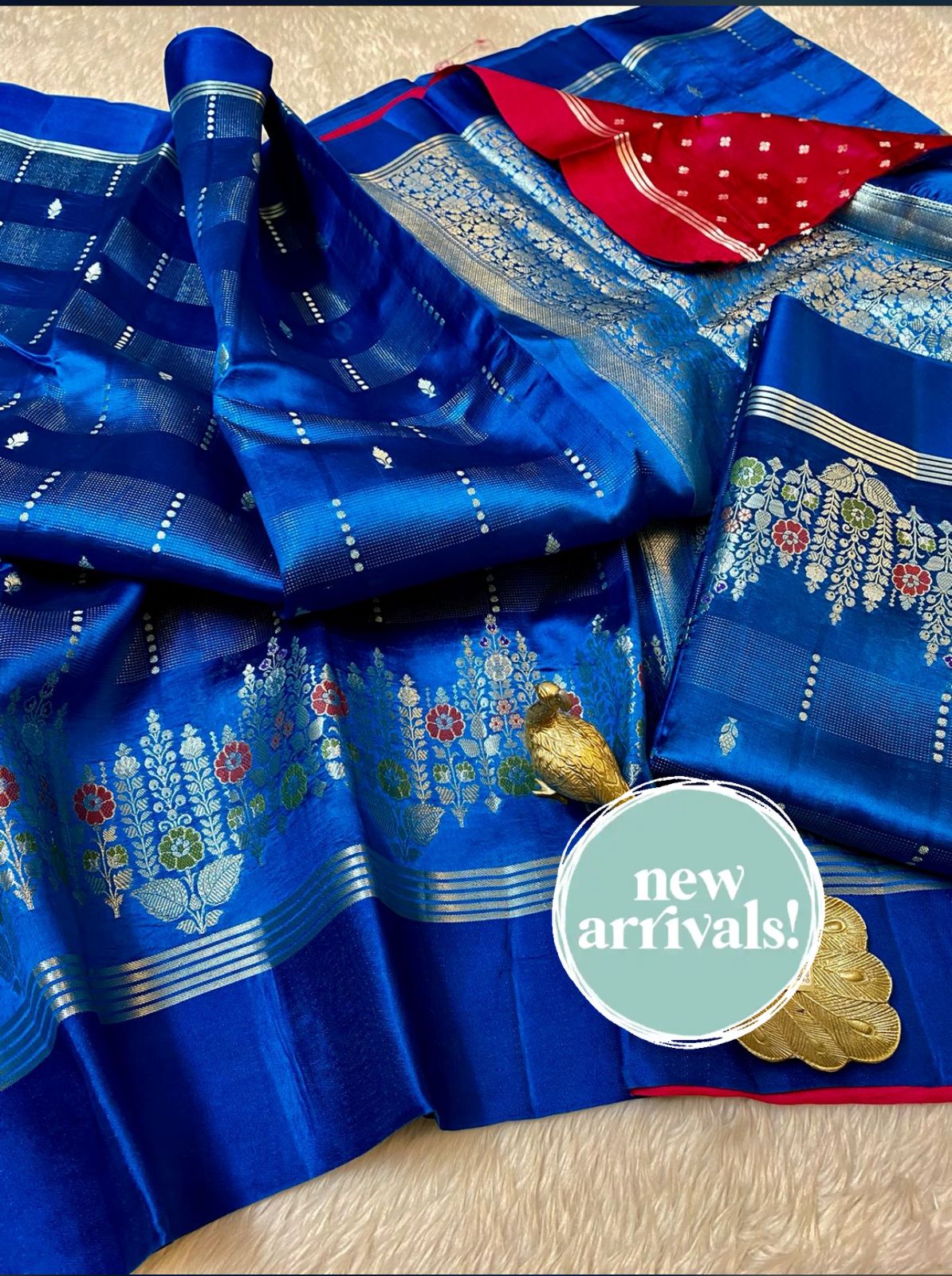 Banarasi Semi Katan Silk Saree - BSKMKBR6