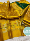 Banarasi Semi Katan Silk Saree - BSKMKMG7