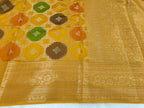 Pure Banarasi Mulberry Chiniya Silk Saree Silkmark Certified - AKMC005