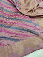 Pure Banarasi Mulberry Chiniya Silk Saree Silkmark Certified - AKMC012