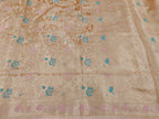 Pure Banarasi Mulberry Chiniya Silk Saree Silkmark Certified - AKMC011