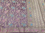 Pure Banarasi Mulberry Chiniya Silk Saree Silkmark Certified - AKMC006