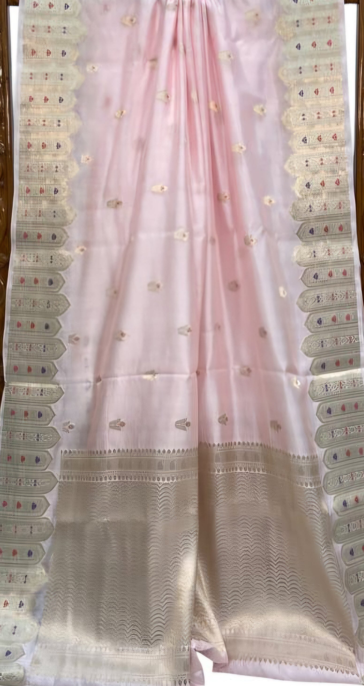 Banarasi Warm Silk Saree with Designer Buti - ABWS001