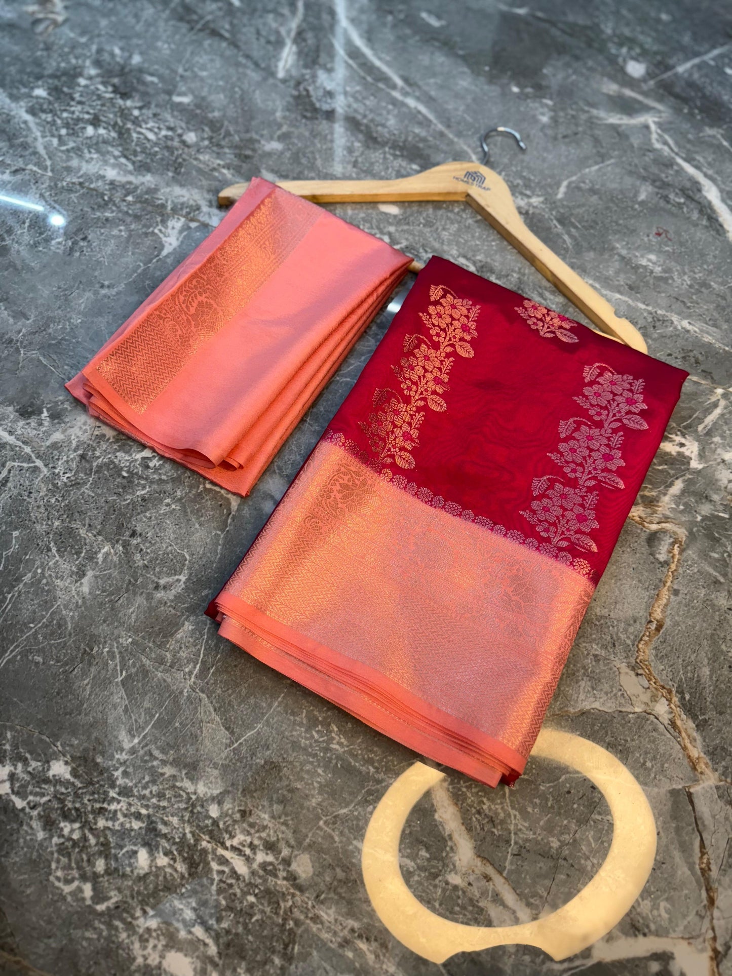 Banarasi Semi Katan Silk Saree