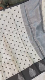 Banarasi Soft Katan Silk Tissue Saree -BKSTBW1