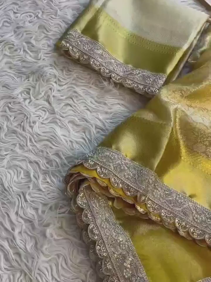 Banarasi Handloom Kanchipuram Silk Saree - BHKSG01