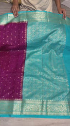 Banarasi Chinia Silk Saree-BCNWBL01
