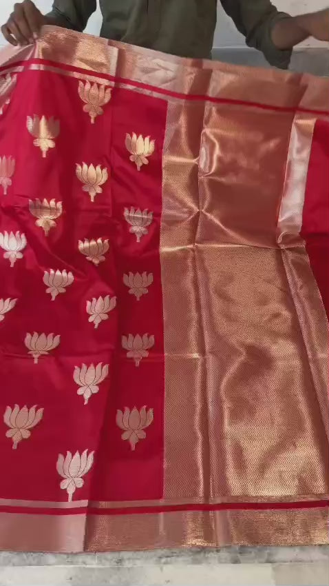 Banarasi Mashru Silk Saree-BMRGL01