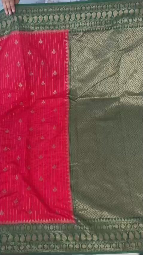 Banarasi Chinia Silk Saree-BCNRDG03