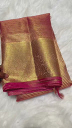 Banarasi Soft Tissue Silk Saree - BSTM01